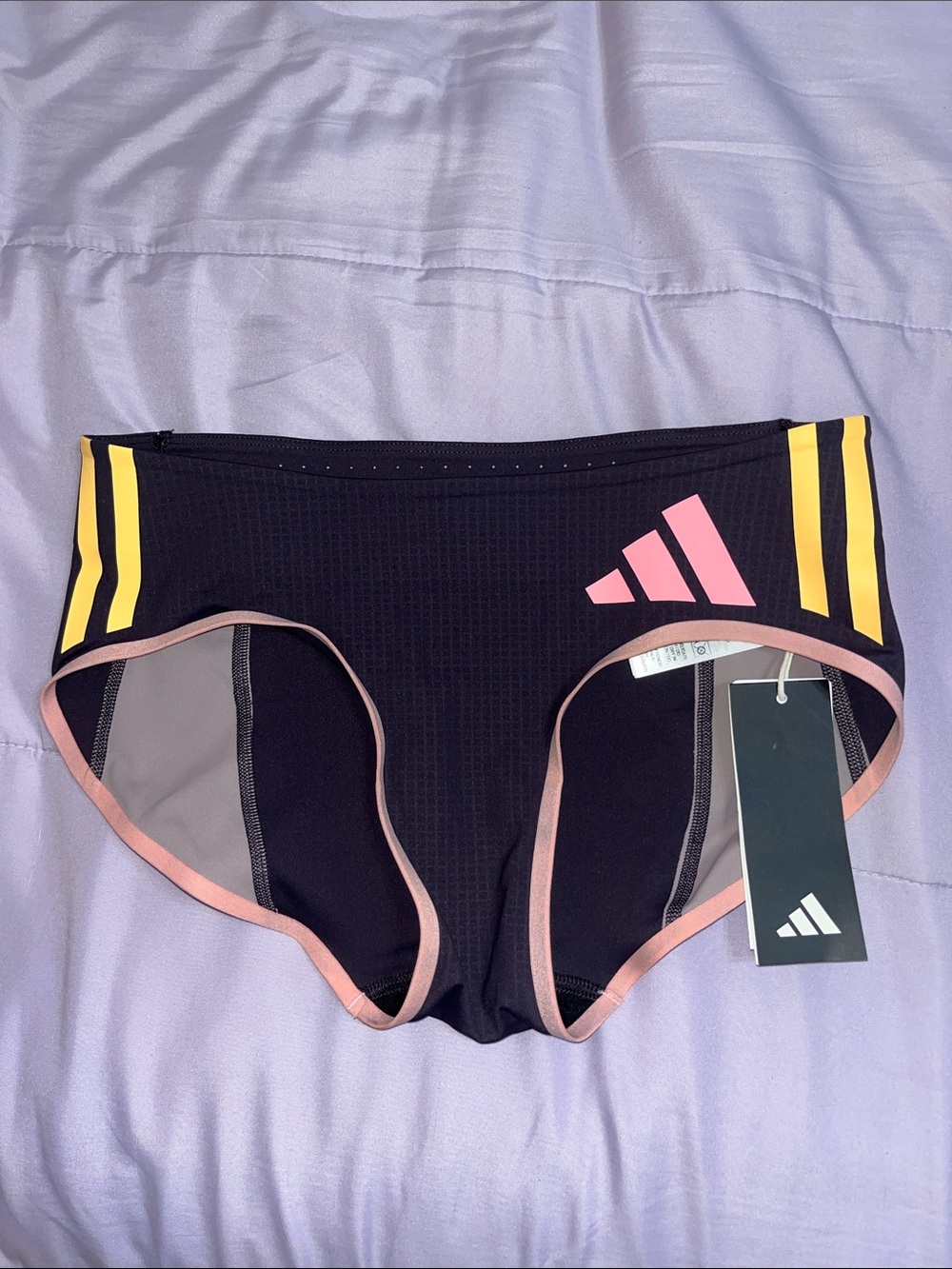 Women’s adidas adizero pro elite track racing running Athletic Shorts Buns Brief